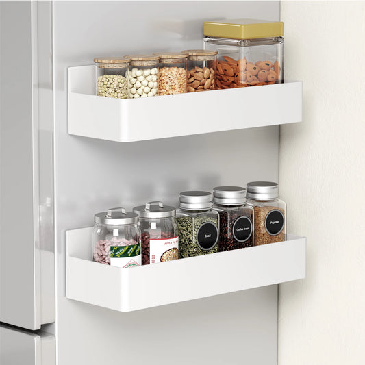 Strong 2-Layer Magnetic Kitchen Storage Rack