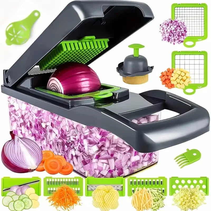 14-in-1 Vegetable Chopper & Slicer