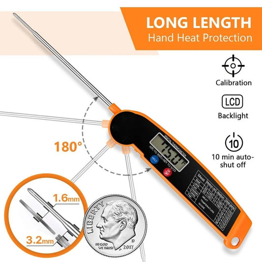 Digital Food Thermometer for Meat & BBQ