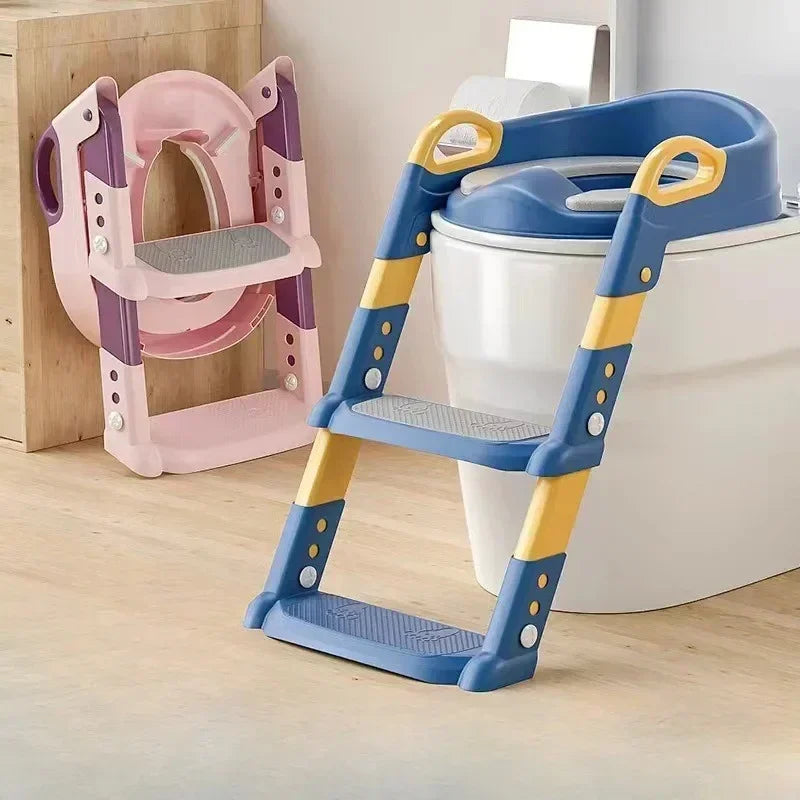 Foldable Multi-functional Kids' Toilet Training Foot Stool.